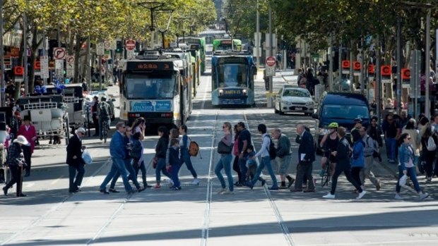 Trams will continue to run along Swanston Street during construction of the Melbourne Metro Rail project.