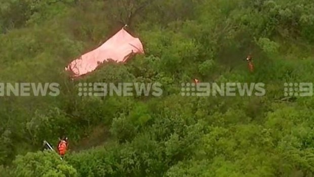 Humain remains were found in bushland at Sorrento on Friday afternoon.