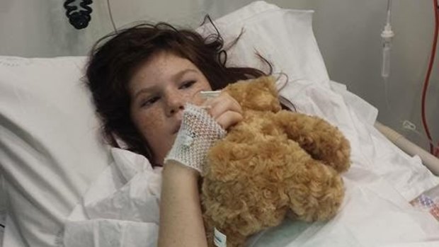 Canberra girl Tayah Sidney was diagnosed with a rare form of leukaemia.