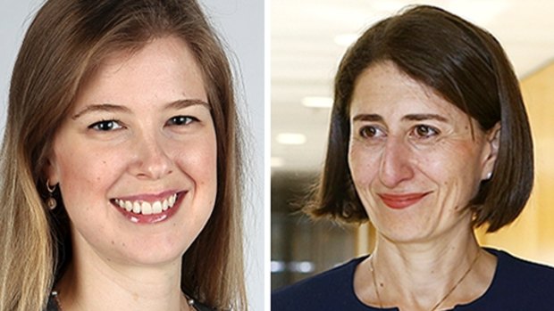 You asked: Economics writer Jessica Irvine and premier Berejiklian