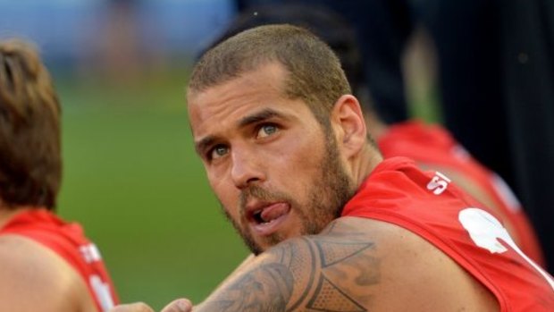 Lance Franklin was among the clients who shifted to the Precision Sports and Enertainment Group.