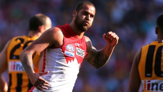 Lance Franklin is one of three former Hawks taking on their old side on Saturday.