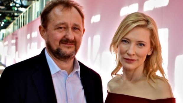 Actress exposes adoption issues: Cate Blanchett with husband Andrew Upton.