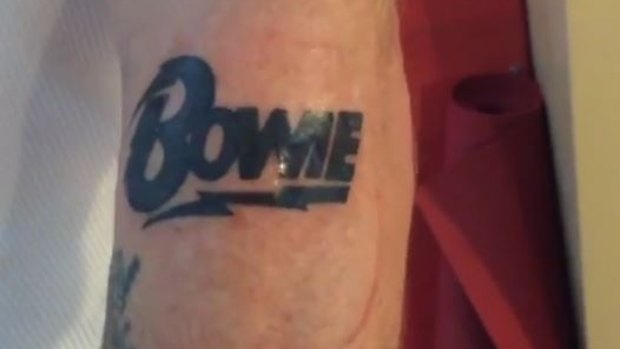 Red Hot Chili Peppers' bassist Flea shared a video of his new tattoo on Instagram.