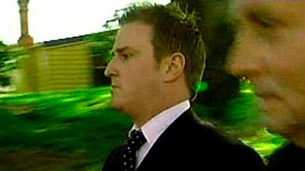 Former Channel Seven reporter Dylan Howard after being questioned by Victorian police in 2007.