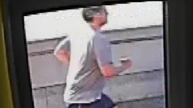 British police released CCTV footage captured by a camera mounted on a passing van in a bid to find the perpetrator.