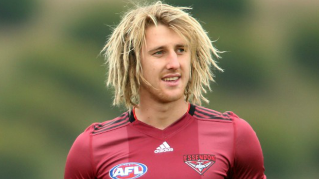 Suspended Essendon star Dyson Heppell.