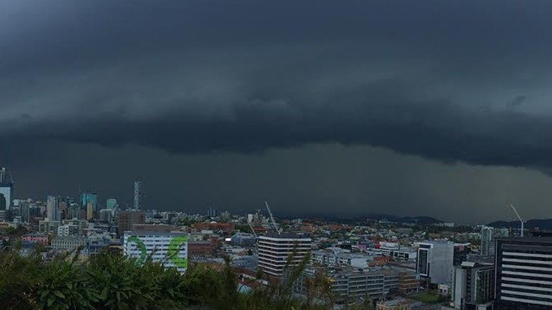 Brisbane weather: Rain, hail, 10,000 lightning strikes and ...