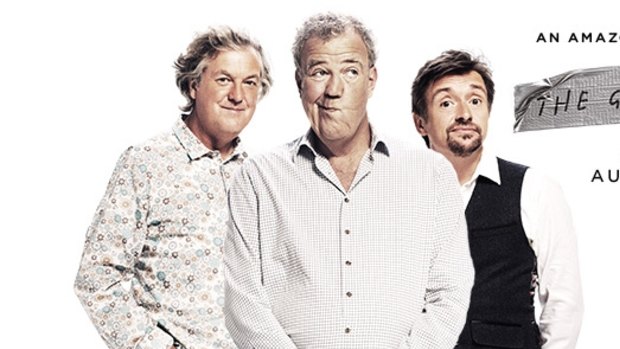 Jeremy Clarkson, James May and Richard Hammond have named their new Amazon Prime show <i>The Grand Tour</I>.