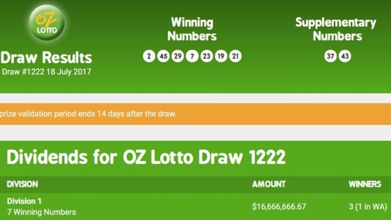 super lotto winning numbers 2017