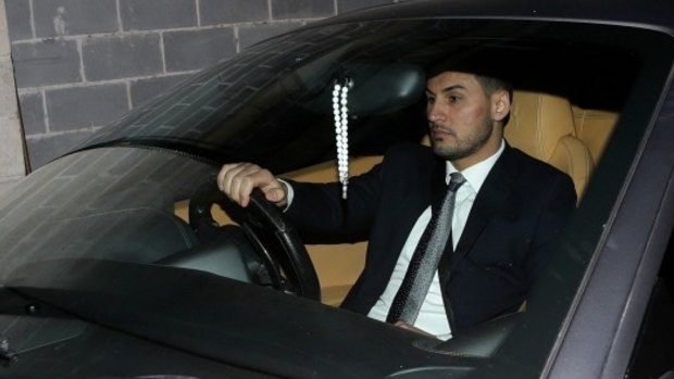 Auburn deputy mayor Salim Mehajer arrives at a council meeting in August.