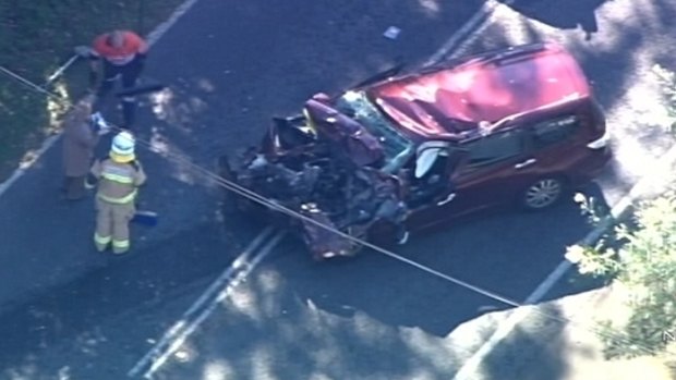 Eight people have been taken to hospital after a crash on the Gold Coast.