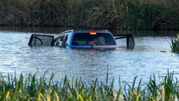 The three children died after a car was driven into a lake in Wyndham Vale.