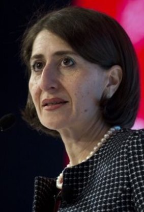 NSW Treasurer Gladys Berejiklian.