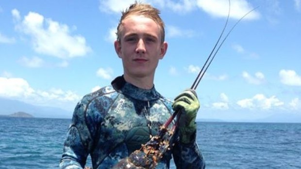 Teenager Daniel Smith was spearfishing with friends on the Great Barrier Reef when he was attacked by a shark.