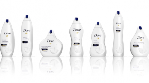Dove's new range of body soaps are intended to make women feel better about their bodies. 