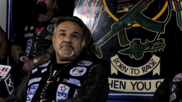 "I am an innocent man": National president of bikie gang the Rebels, Alex Vella.