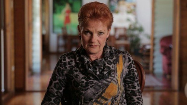 Pauline Hanson in the new documentary directed by Anna Broinowski