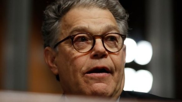Al Franken has apologised for two instances of inappropriate touching.