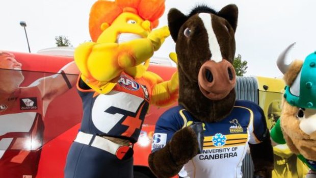 The Brumbies are concerned the GWS Giants will rain on their Anzac Day parade.