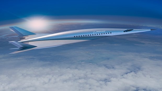 Boeing hypersonic passenger plane concept.