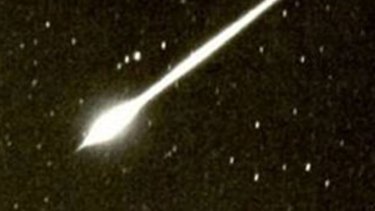 A meteor.