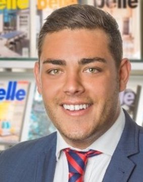 Guilty of sexual assault: Belle Property real estate agent Alexander Elmowy.
