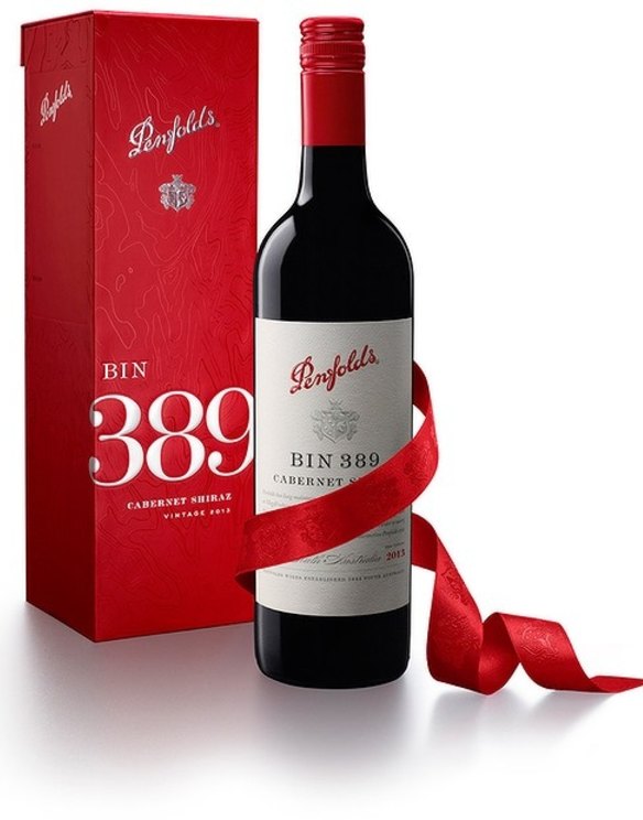 ADVERTISER CONTENT: Git idea: 2013 Penfolds Bin 389 Cabernet Shiraz, RRP $80 - <a href="https://shop.penfolds.com/penfolds/Gifting/Bin-389-Cabernet-Shiraz/Bin-389-Cabernet-Shiraz-2013---Gifting/Wine/2_548.action"><b>(shop here)</b></a>.