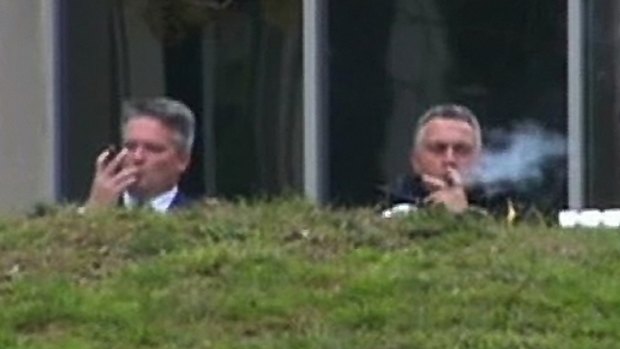 With the punitive tobacco taxes we have in this country, Joe Hockey was making a very generous personal contribution to government coffers.