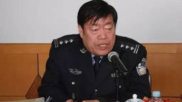 Jailed: Wang Jun Ren police chief of Guta District of Jinzhou City.