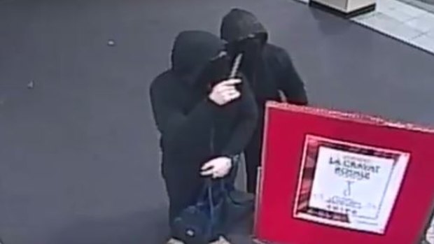Footage of the robbery has been released by ACT Policing.