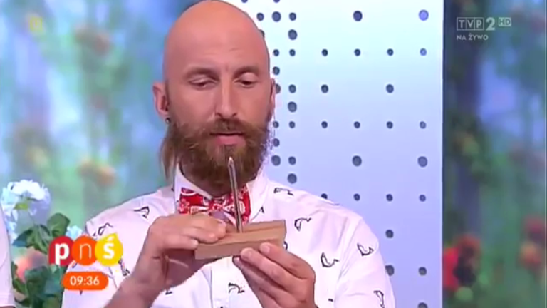 Polish Tv Presenter Marzena Rogalska Impaled By Nail When Magic Trick Goes Wrong