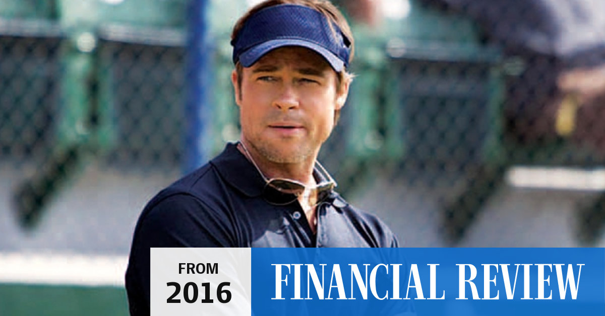 Who invented the moneyball theory picture