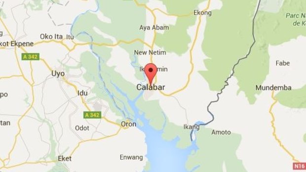 A witness said militants ambushed the convoy near a river crossing in Calabar, southern Nigeria.