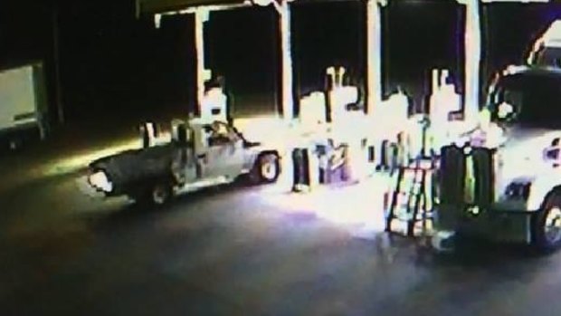 The Stoccos stole fuel from a service station in South Gundagai on Saturday.