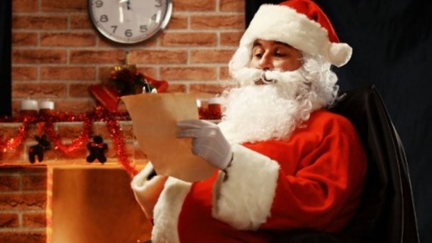 The Santa myth may be more important to adults than their young children. 