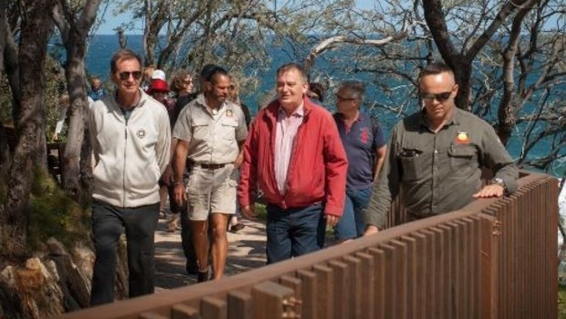 Indigenous rangers will lead tours around Minjerribah, or North Stradbroke Island, like the Point Lookout Gorge. 