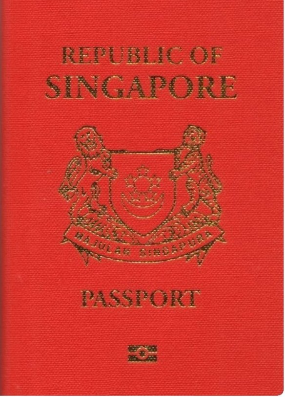 Why are passports usually red, green, blue or black in colour?