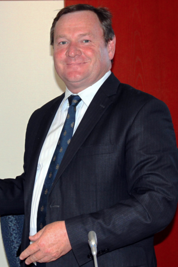 'Nothing more than a circus act': Liberal president Kent Johns (pictured) blasts Ross Cameron.