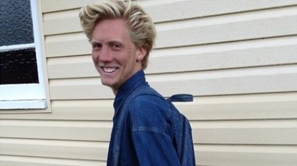 Brett Connellan, who was bitten by a shark at Bombo Beach this week.