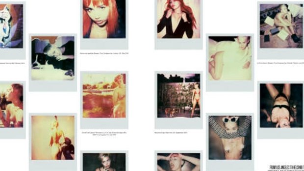 Backstage pics: a selection of the shots appearing in V magazine.