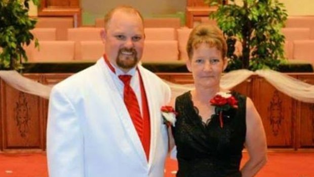 Chuck Smith and his mother Tamara Turner on his wedding day in May 2014. 