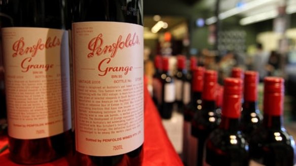 Penfolds Grange Hermitage is among the wines being auctioned. 
