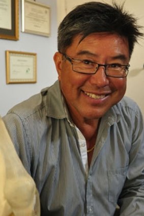 Mosman sports doctor Michael Oei,  who took the Australian Golf Club to court after it expelled him for cheating. 