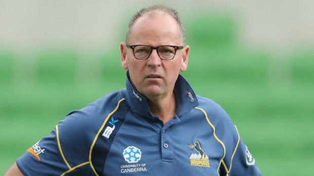 Former Brumbies coach Jake White was taken to hospital on Sunday.