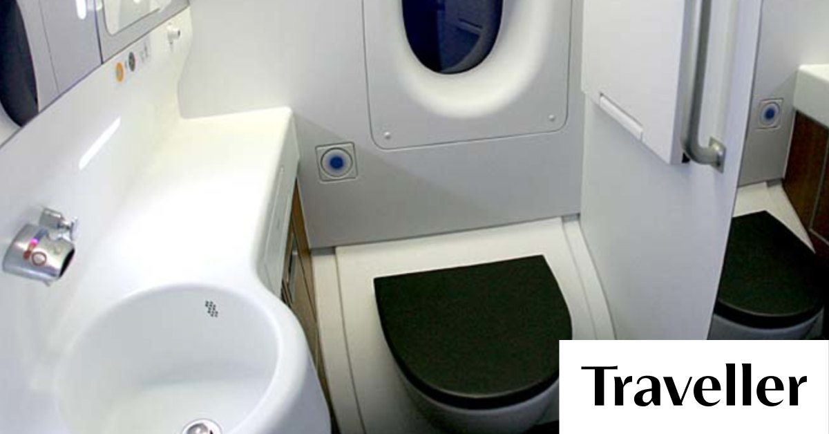 Plane toilets The next squeeze on planes is the size of the bathroom