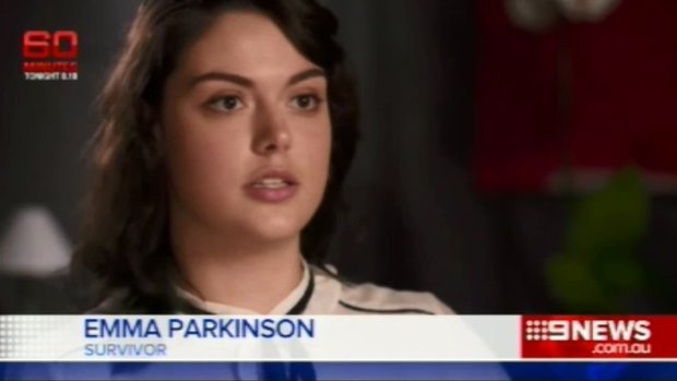 "They were targeting young people who were having fun and laughing. And being happy. What young people do": Emma Parkinson, the Australian injured in the Paris attacks. 