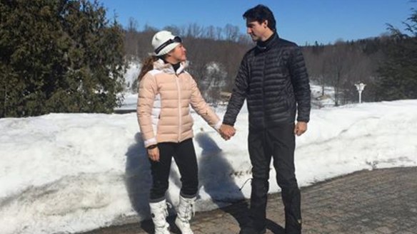 Sophie Gregoire Trudeau has been roasted on social media for celebrating men like her husband on International Women's Day. 