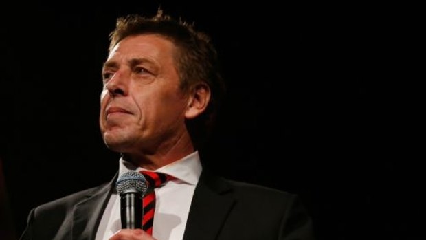 Thompson said he believed from the early days of his return to Essendon, that they would not win a premiership.