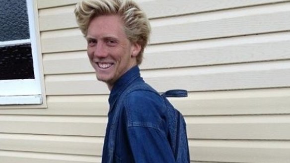 Brett Connellan, who was bitten by a shark at Bombo Beach this week.